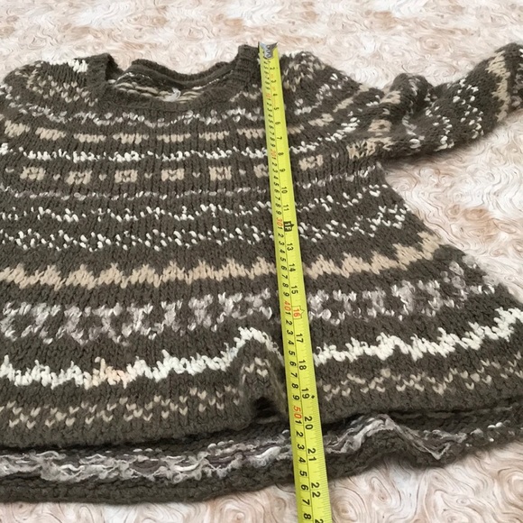 Free People through the storm sweater - Picture 6 of 8